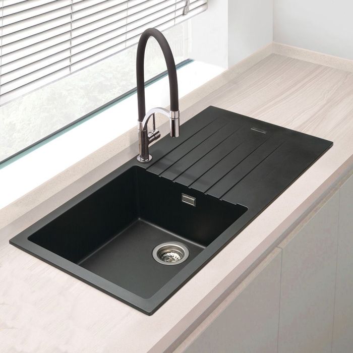 Sinks sink kitchen matte granite mount dual inch nantucket composite ajmadison collection plymouth brown