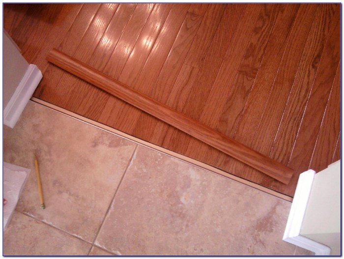 Tile transition wood floor ideas flooring designs top share tweet