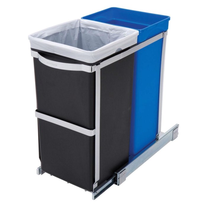 Trash garbage tilt bins cabinets laundry build cans recycle pantry basura counter drawers island contenedores geniales