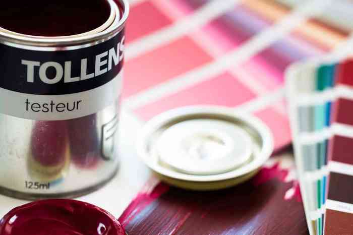 Couleurs de tollens nuancier