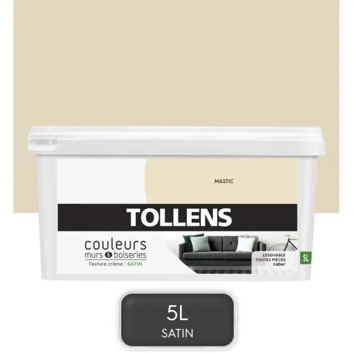 Prix peinture tollens blanc mat 15l