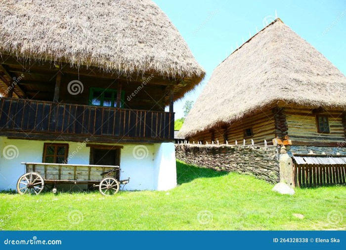 Romanian wooden traditional house preview