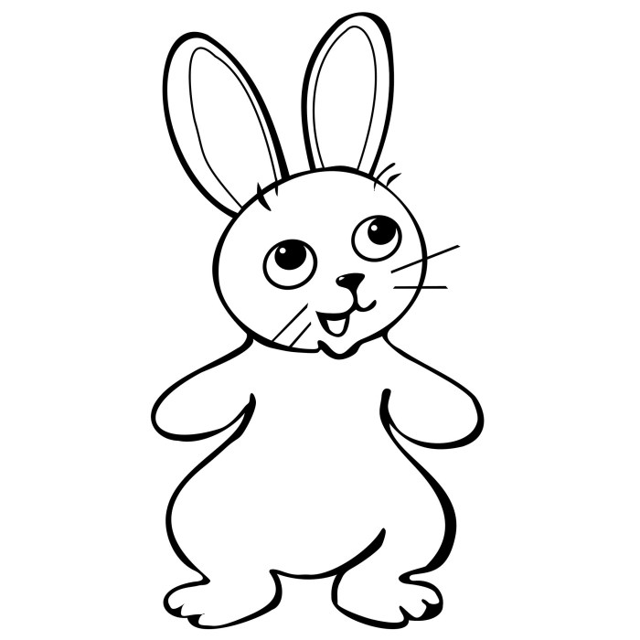 Dessiner un lapin en maternelle