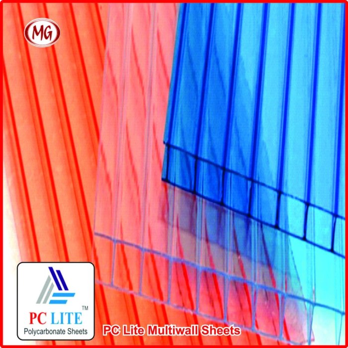 Polycarbonate sheet translucent sheets twin 4mm metals