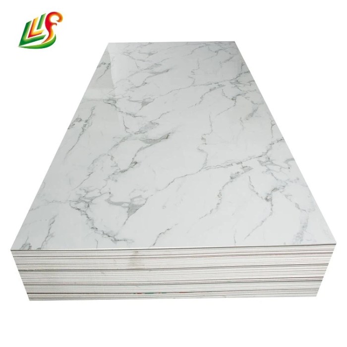 Lambris pvc blanc brillant