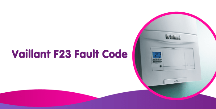 Thema f23e codes erreurs