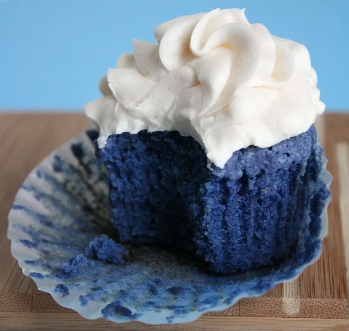 Ripolin bleu cupcake