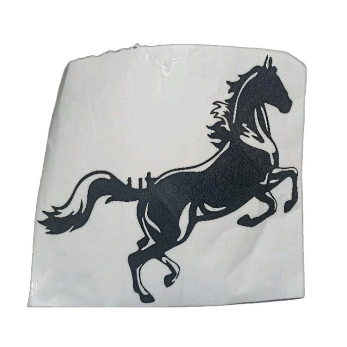 Stickers cheval pour voiture