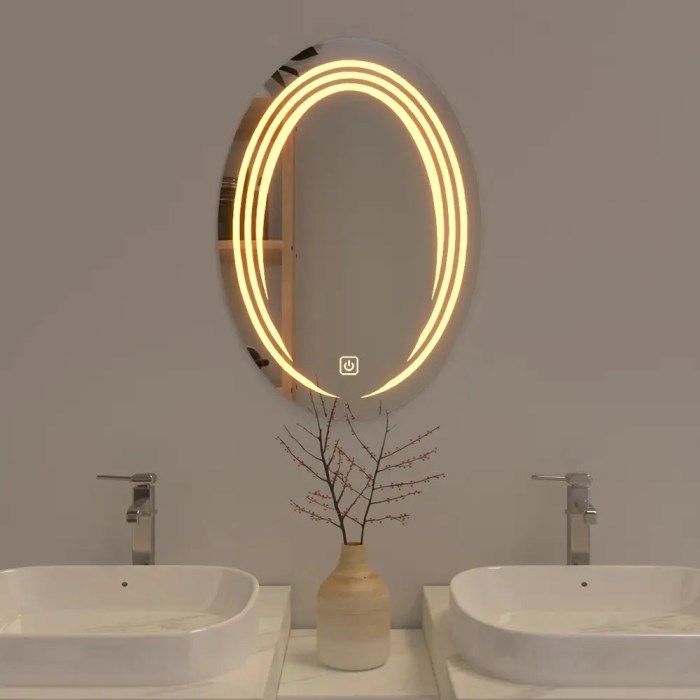 Miroir salle de bain conforama