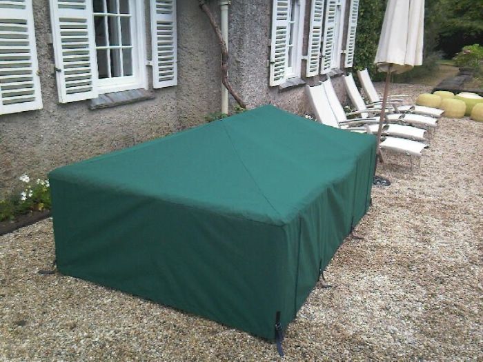 Furniture cover garden covers rectangular medium green