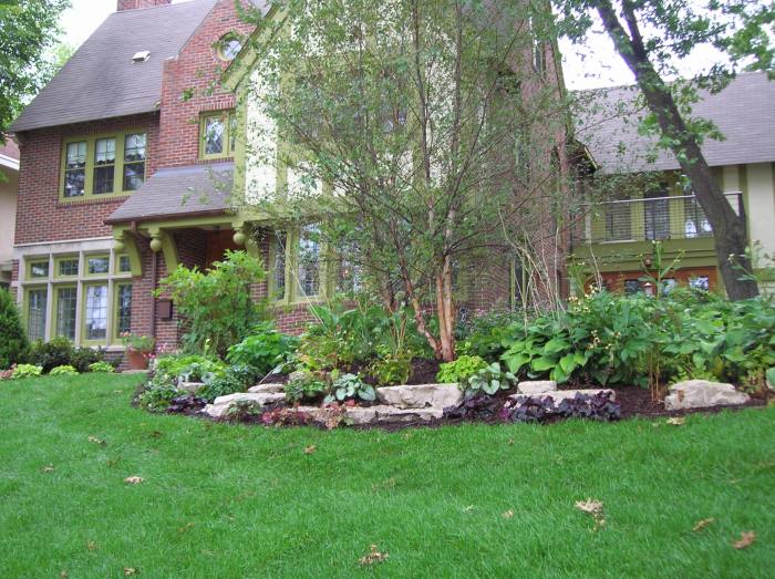 Landscaping yard front ideas zone garden curb appeal landscape houselogic source