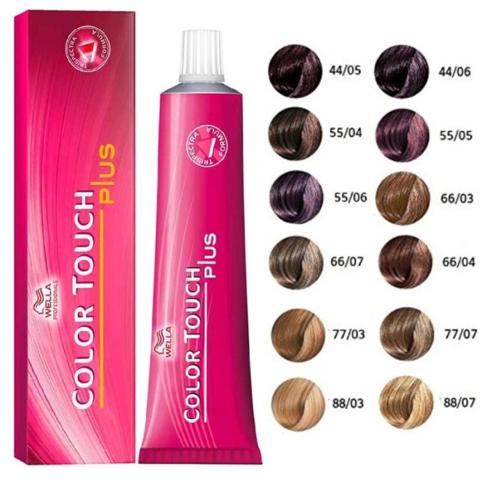 Color touch wella nuancier