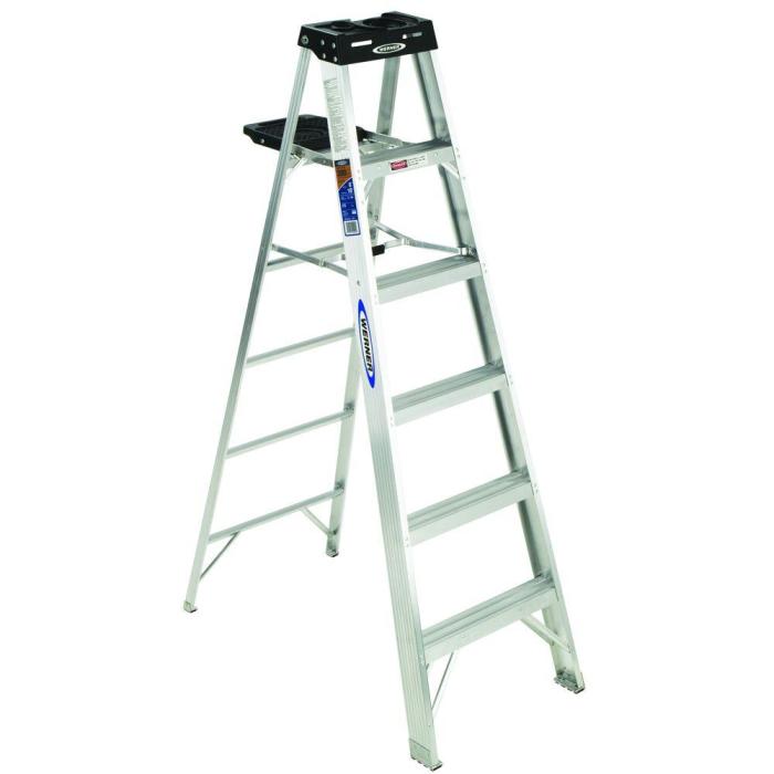 Ladder foldable grip duty steel medium hand step