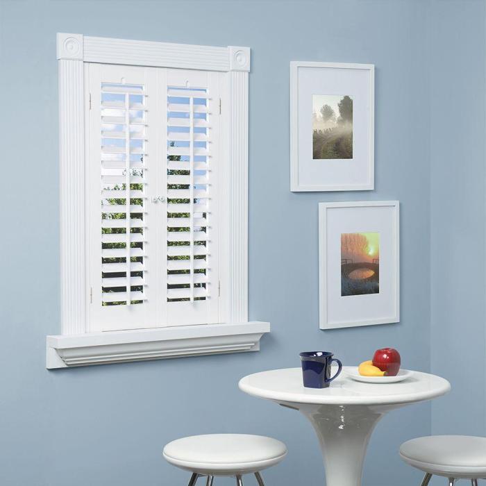 Shutter plantation shutters hanging basics depot varies homedepot