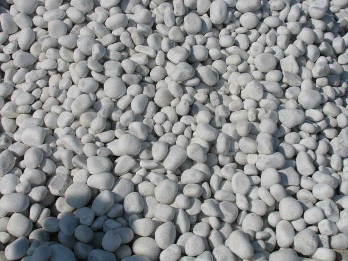 Marble pebbles