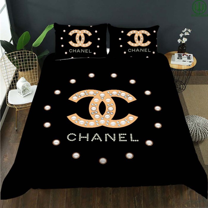 Parure de lit chanel