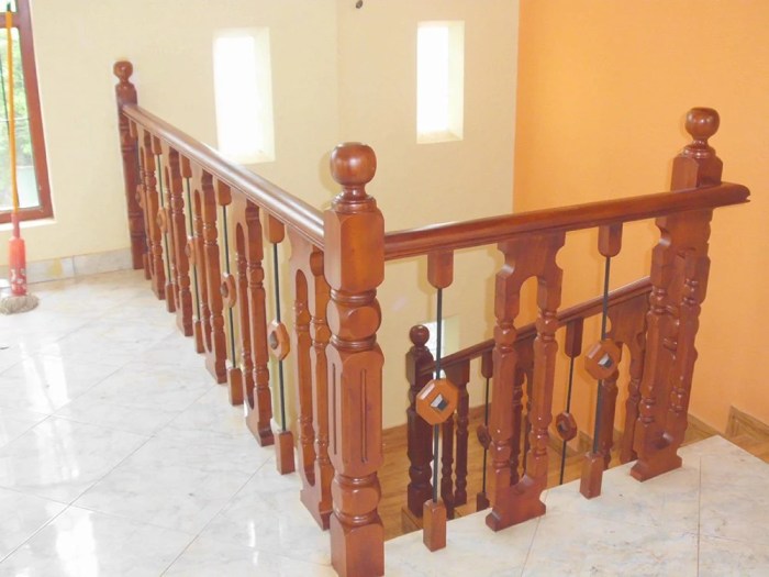 Stair railing basement wood handrail ideas pipe stairs hand staircase modern rail diy railings rustic handrails banister wooden stairway step