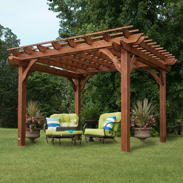 Pergola pergolas wood outdoor elegant sale stain backyard wooden redwood pavilions amish patio ideas gazebo assembled fully structures storage options