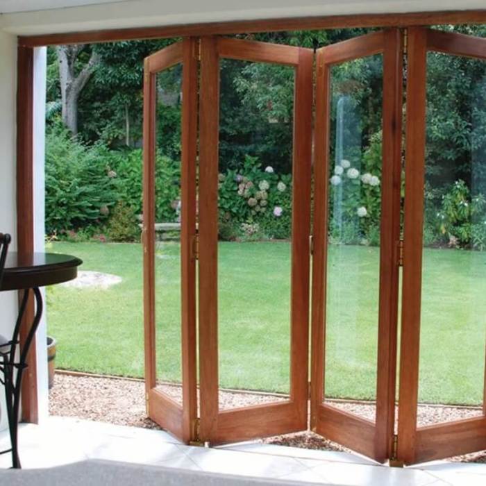 Doors internal folding bi bifold large external