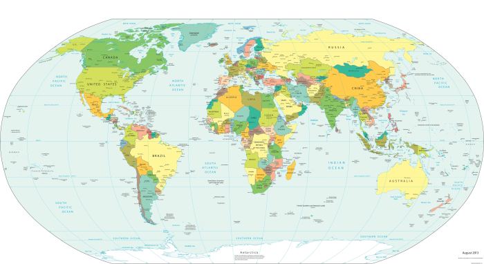 Mappemonde globe maison du monde