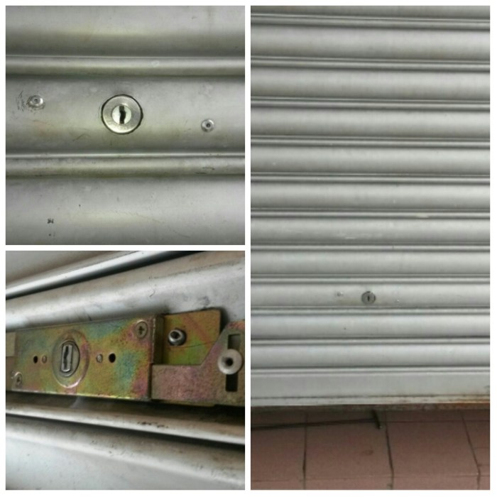 Lock roller shutter locks ground hasp shutters pad staple viro