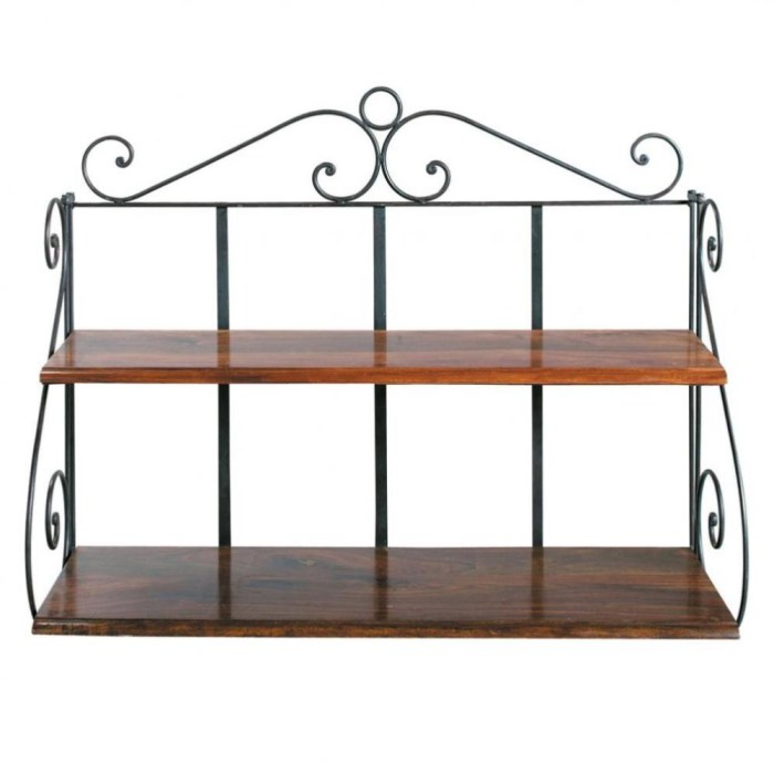 Shelf corner iron wrought stand wall deals cheap bookcase rack hanging decoration frame storage color white