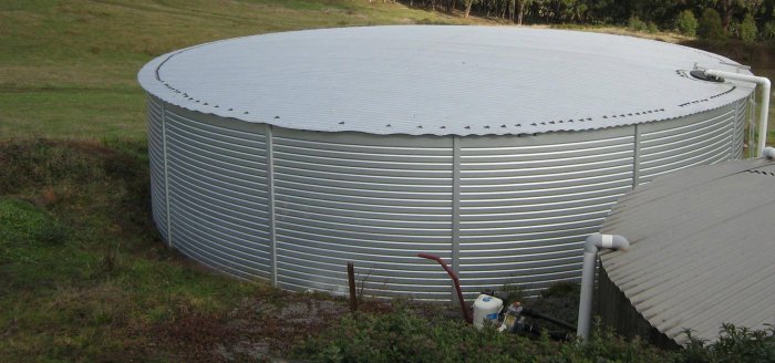 Collection tanks rainwater steel bolted galvanized catalog climate