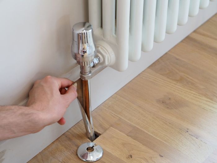 Radiator pipes diynot diy