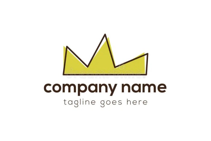 Logo crown yellow logos royal logodix maker shapes brands colors simple