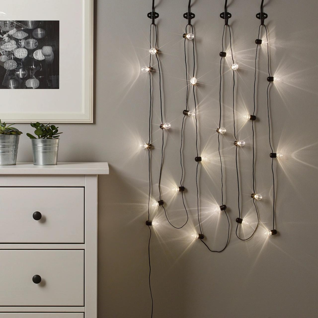 Guirlande lumineuse boule ikea