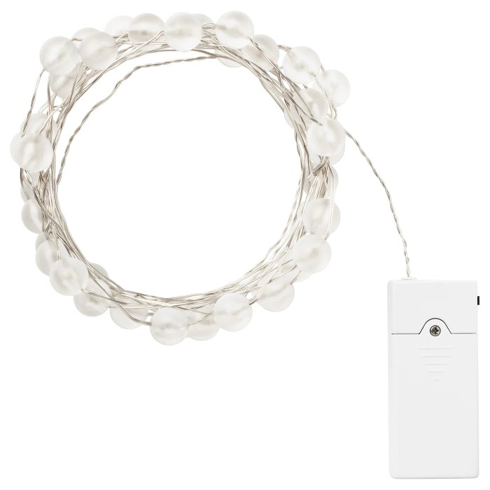 Guirlande lumineuse boule ikea