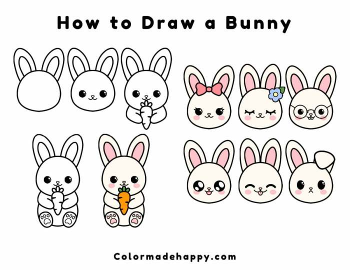 Dessins de lapin