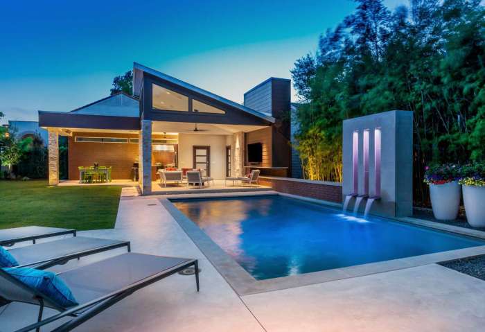 Pool house modern dwell private designs exterior party mode outdoor ideas guest small backyard houses pools swimming indoor living interior