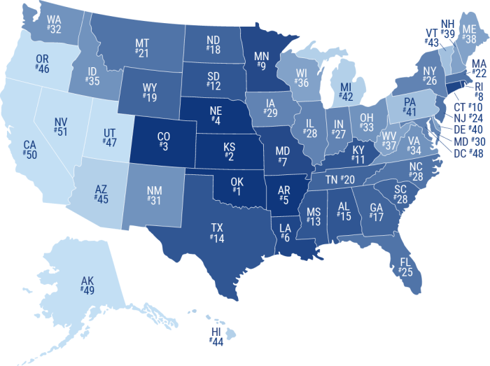 Insurance rates state cheap increase homeowners rank increases states premium us